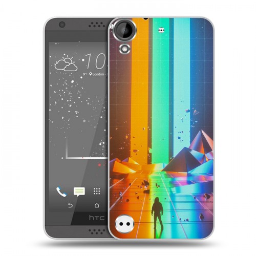 Дизайнерский пластиковый чехол для HTC Desire 530 Imagine Dragons