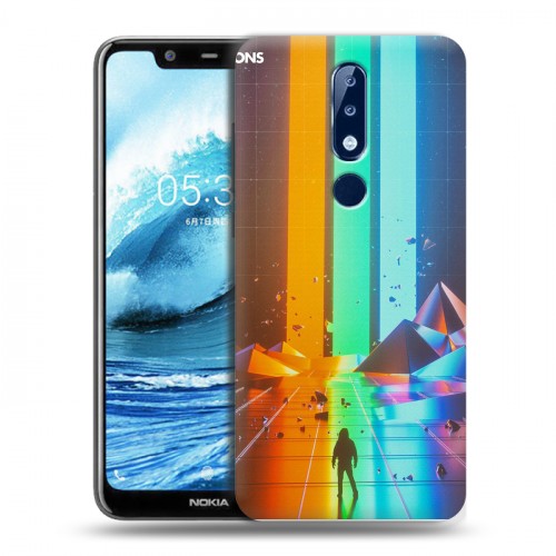 Дизайнерский пластиковый чехол для Nokia 5.1 Plus Imagine Dragons