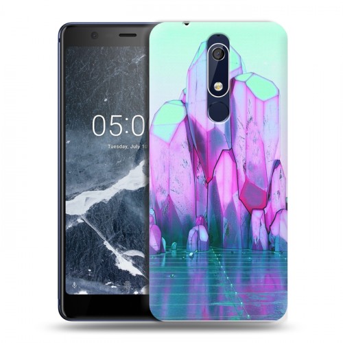 Дизайнерский пластиковый чехол для Nokia 5.1 Imagine Dragons