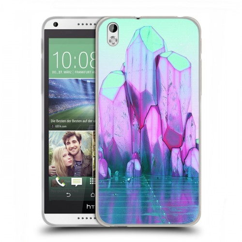 Дизайнерский пластиковый чехол для HTC Desire 816 Imagine Dragons