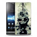 Дизайнерский пластиковый чехол для Sony Xperia S Linkin Park