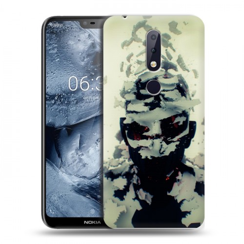 Дизайнерский силиконовый чехол для Nokia 6.1 Plus Linkin Park