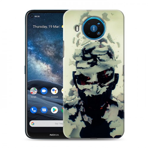 Дизайнерский силиконовый чехол для Nokia 8.3 Linkin Park