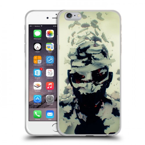 Дизайнерский силиконовый чехол для Iphone 6 Plus/6s Plus Linkin Park