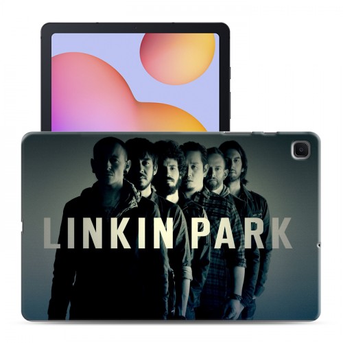 Дизайнерский силиконовый чехол для Samsung Galaxy Tab S6 Lite Linkin Park