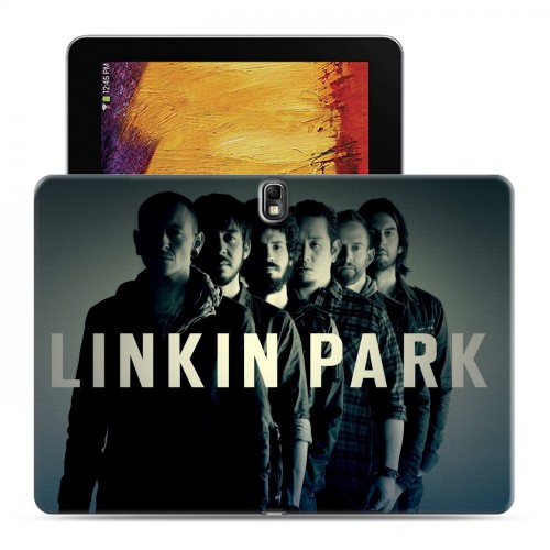 Дизайнерский силиконовый чехол для Samsung Galaxy Note 10.1 2014 editon Linkin Park