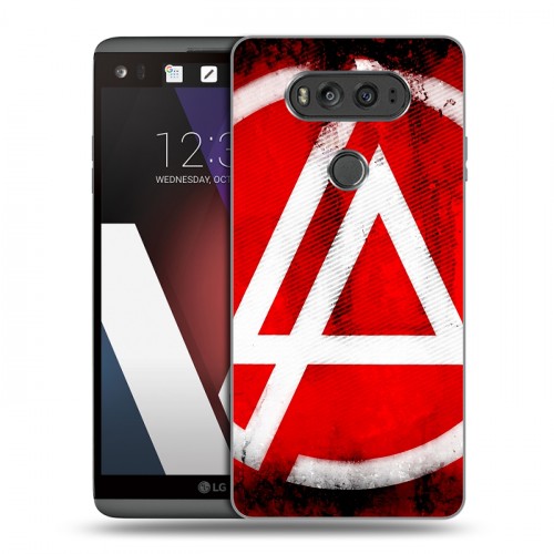 Дизайнерский пластиковый чехол для LG V20 Linkin Park