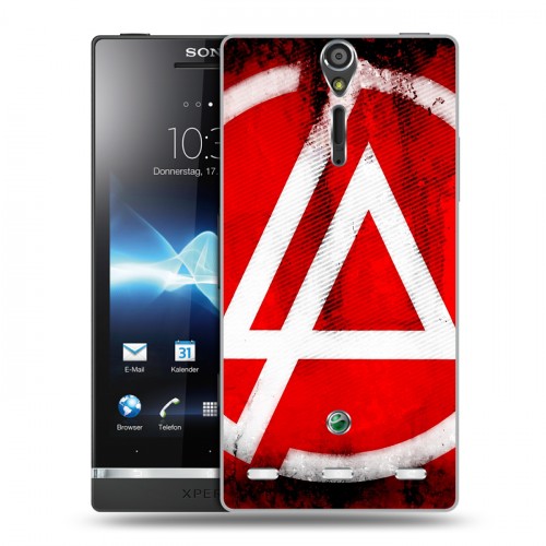 Дизайнерский пластиковый чехол для Sony Xperia S Linkin Park