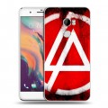 Дизайнерский пластиковый чехол для HTC One X10 Linkin Park