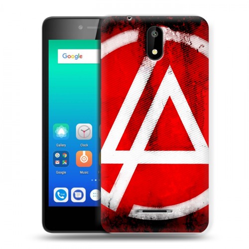 Дизайнерский силиконовый чехол для Micromax Q409 Linkin Park