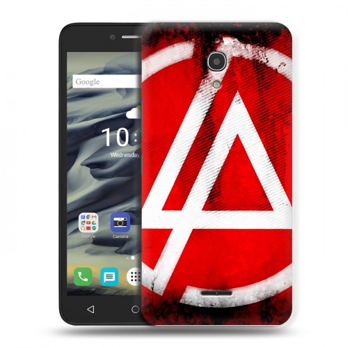 Дизайнерский силиконовый чехол для Alcatel Pixi 4 (6) 9001d Linkin Park