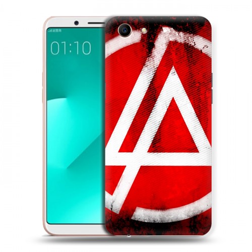 Дизайнерский пластиковый чехол для OPPO A83 Linkin Park