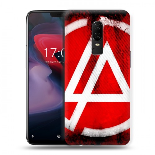 Дизайнерский пластиковый чехол для OnePlus 6 Linkin Park