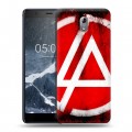 Дизайнерский силиконовый чехол для Nokia 3.1 Linkin Park