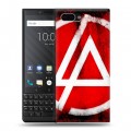 Дизайнерский пластиковый чехол для BlackBerry KEY2 Linkin Park