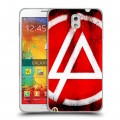 Дизайнерский пластиковый чехол для Samsung Galaxy Note 3 Linkin Park