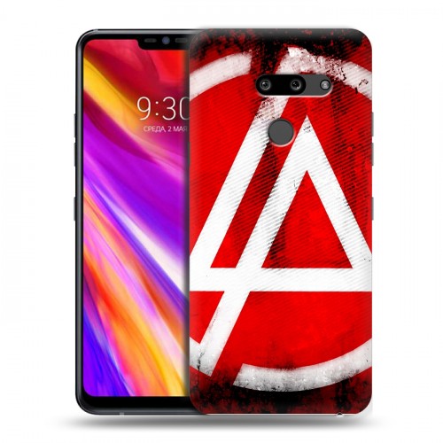 Дизайнерский пластиковый чехол для LG G8 ThinQ Linkin Park