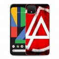 Дизайнерский пластиковый чехол для Google Pixel 4 Linkin Park