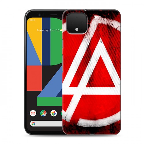 Дизайнерский пластиковый чехол для Google Pixel 4 Linkin Park