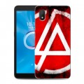 Дизайнерский силиконовый чехол для Alcatel 1B (2020) Linkin Park