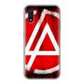 Дизайнерский силиконовый чехол для Samsung Galaxy M01 Linkin Park