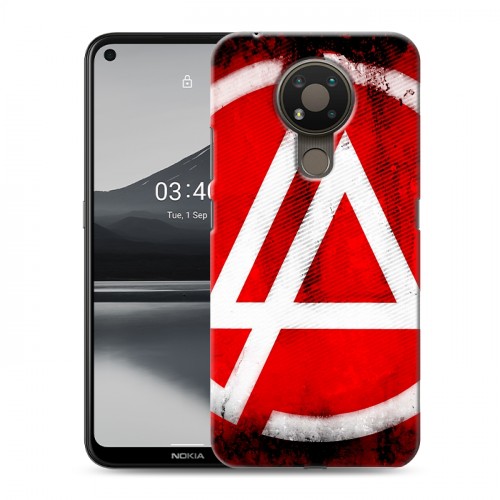 Дизайнерский силиконовый чехол для Nokia 3.4 Linkin Park