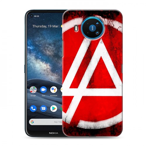 Дизайнерский силиконовый чехол для Nokia 8.3 Linkin Park