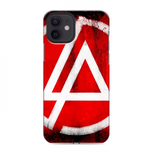 Дизайнерский силиконовый чехол для Iphone 12 Linkin Park