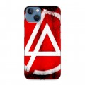 Дизайнерский силиконовый чехол для Iphone 13 Linkin Park