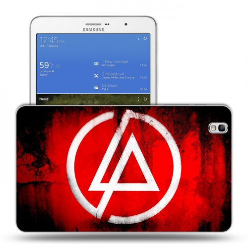 Дизайнерский силиконовый чехол для Samsung Galaxy Tab Pro 8.4 Linkin Park