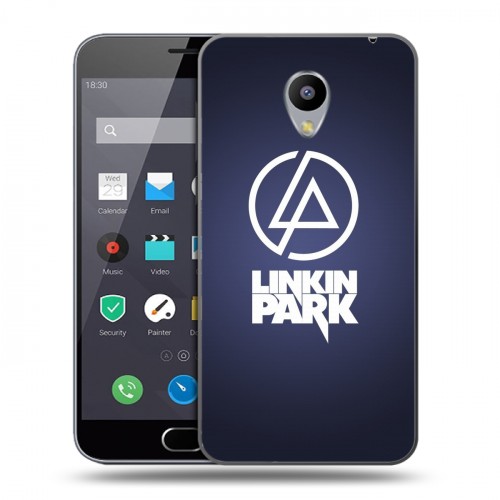 Дизайнерский пластиковый чехол для Meizu M2 Note Linkin Park