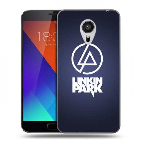 Дизайнерский пластиковый чехол для Meizu MX5 Linkin Park