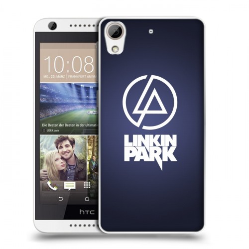 Дизайнерский силиконовый чехол для HTC Desire 626 Linkin Park