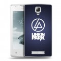 Дизайнерский пластиковый чехол для Lenovo A1000 Linkin Park