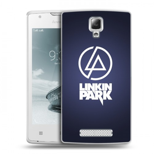 Дизайнерский пластиковый чехол для Lenovo A1000 Linkin Park