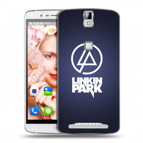 Дизайнерский пластиковый чехол для Elephone P8000 Linkin Park