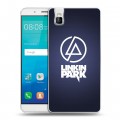 Дизайнерский пластиковый чехол для Huawei ShotX Linkin Park