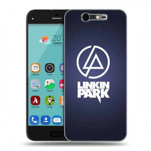 Дизайнерский силиконовый чехол для ZTE Blade S7 Linkin Park