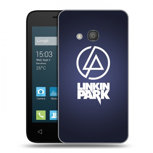 Дизайнерский силиконовый чехол для Alcatel One Touch Pixi 4 (4) Linkin Park