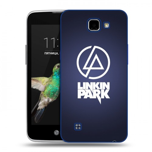 Дизайнерский пластиковый чехол для LG K4 Linkin Park