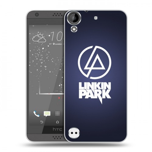 Дизайнерский пластиковый чехол для HTC Desire 530 Linkin Park