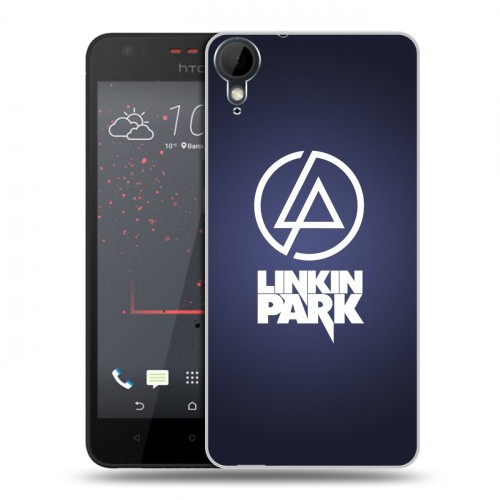 Дизайнерский пластиковый чехол для HTC Desire 825 Linkin Park