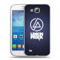 Дизайнерский пластиковый чехол для Samsung Galaxy Premier Linkin Park