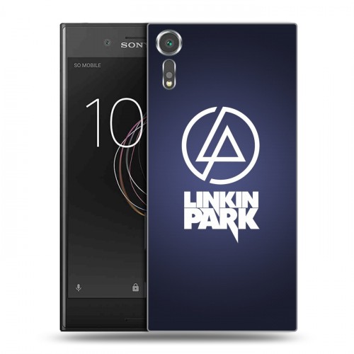 Дизайнерский пластиковый чехол для Sony Xperia XZs Linkin Park