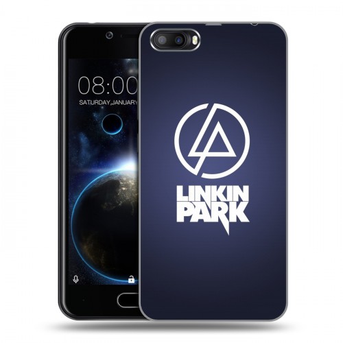 Дизайнерский пластиковый чехол для Doogee Shoot 2 Linkin Park