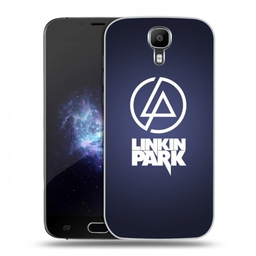 Дизайнерский пластиковый чехол для Doogee X9 Pro Linkin Park