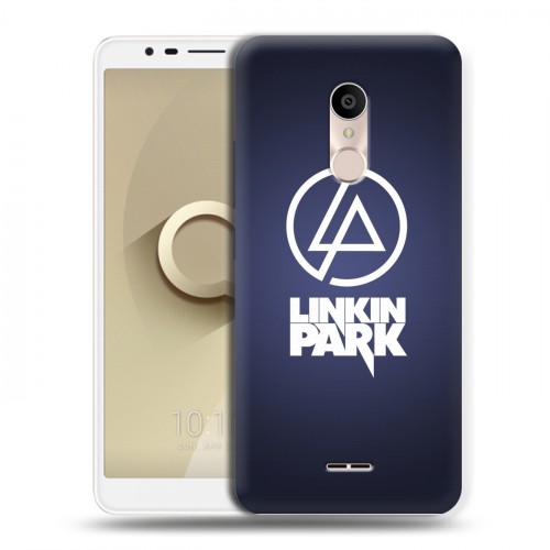 Дизайнерский пластиковый чехол для Alcatel 3C Linkin Park