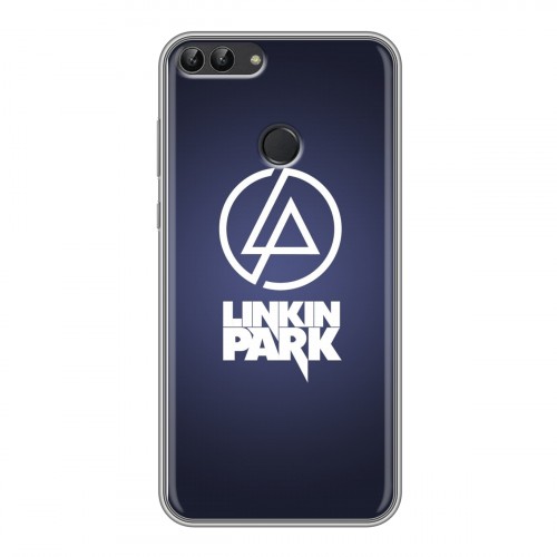 Дизайнерский силиконовый чехол для Huawei P Smart Linkin Park