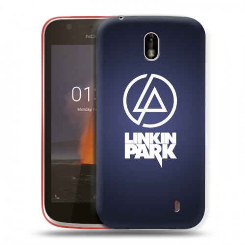 Дизайнерский пластиковый чехол для Nokia 1 Linkin Park