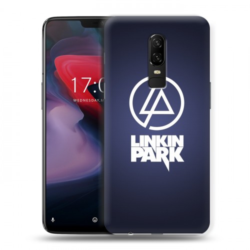 Дизайнерский пластиковый чехол для OnePlus 6 Linkin Park